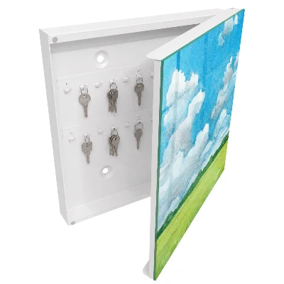 Schlüsselkasten modern Sommerlandschaft