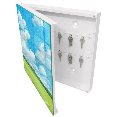 Schlüsselkasten modern Sommerlandschaft