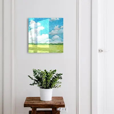 Schlüsselkasten modern Sommerlandschaft