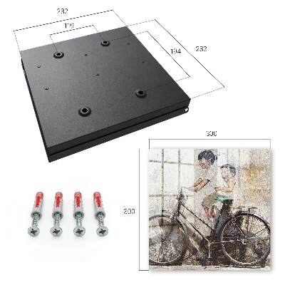 Schlüsselschrank für den Flur Kinder und Fahrrad