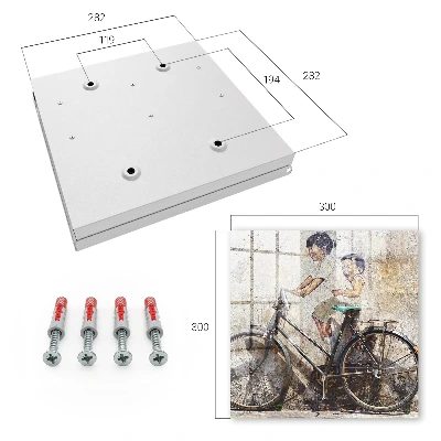 Schlüsselschrank für den Flur Kinder und Fahrrad