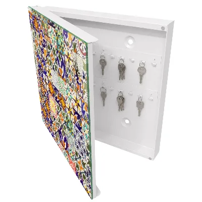 Schlüsselkasten modern Bunte Fliesen