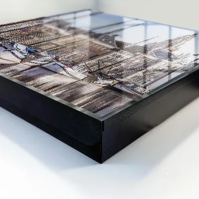 Schlüsselschrank Segel auf dem Wasser