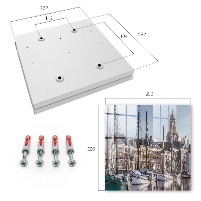 Schlüsselschrank Segel auf dem Wasser