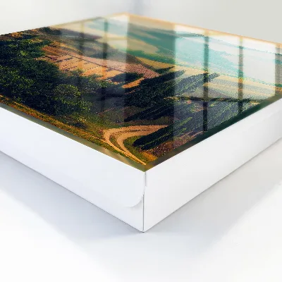 Schlüsselkasten modern Toskana-Landschaft