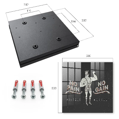 Schlüsselschrank Retro Strongman
