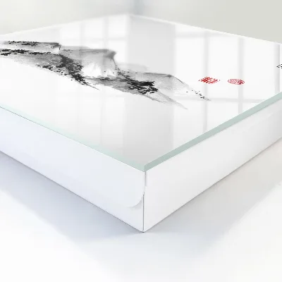 Schlüsselschrank Japanische Berge