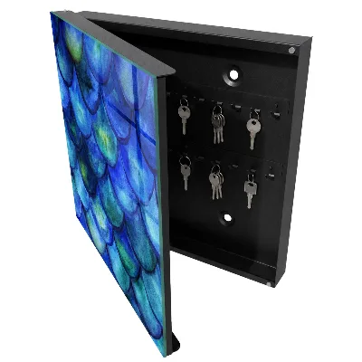 Schlüsselkasten modern Blaue Schuppen