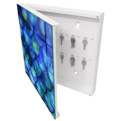 Schlüsselkasten modern Blaue Schuppen