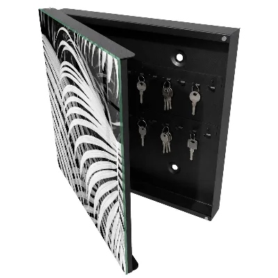 Schlüsselschrank Palmenblätter