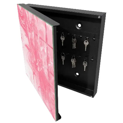 Schlüsselschrank für den Flur Pink Zephyr