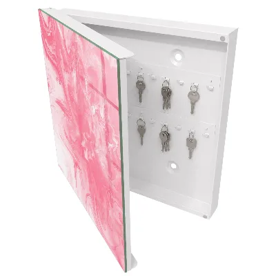 Schlüsselschrank für den Flur Pink Zephyr