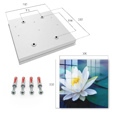 Schlüsselschrank Seerose
