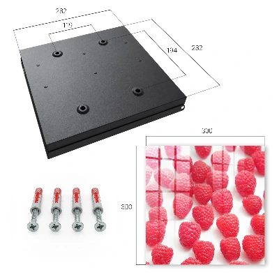 Schlüsselschrank Rosa Himbeeren