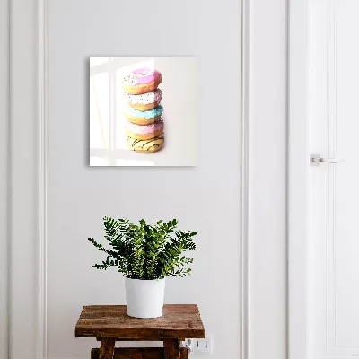 Schlüsselschrank für den Flur Bunte Donuts
