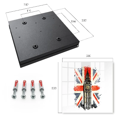 Schlüsselschrank Britisches Symbol
