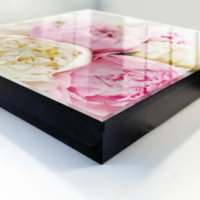 Schlüsselschrank für den Flur Pastellblumen