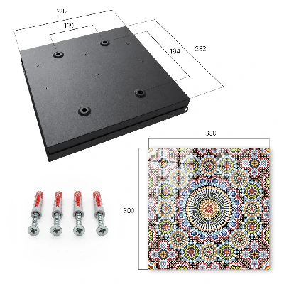 Schlüsselschrank Mosaikmuster