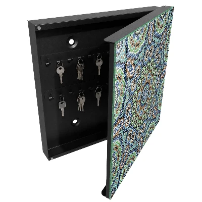 Schlüsselschrank für den Flur Farbenfrohes Mosaik