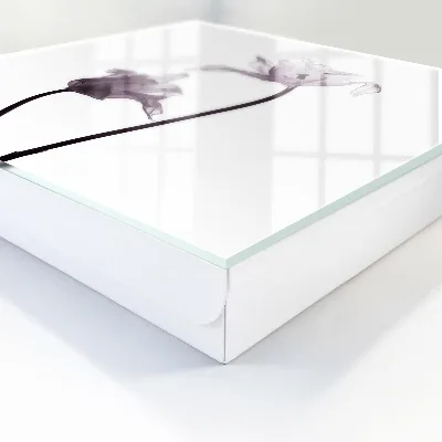 Schlüsselschrank Minimalistische Blumen