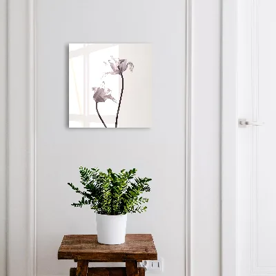Schlüsselschrank Minimalistische Blumen