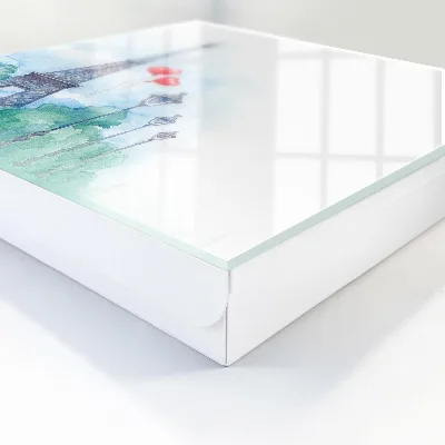 Schlüsselschrank für den Flur Pariser Szenerie