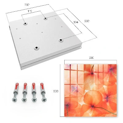 Schlüsselkasten modern Blumenekstase