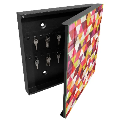 Schlüsselkasten modern Bunte Muster