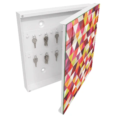 Schlüsselkasten modern Bunte Muster