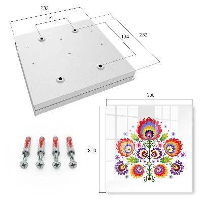 Schlüsselschrank für den Flur Volksblumen