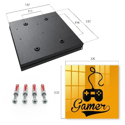 Schlüsselschrank Pad und das Wort GAMER