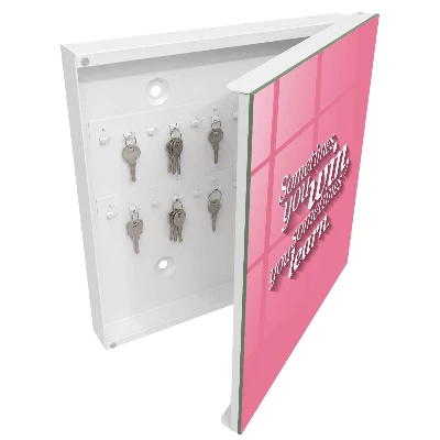Schlüsselschrank für den Flur Manchmal gewinnt man, manchmal lernt man.