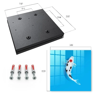 Schlüsselkasten modern Koi-Karpfen