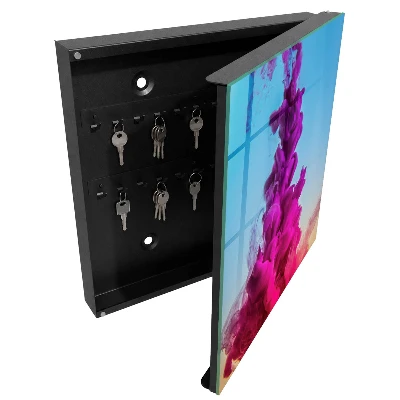 Schlüsselkasten modern Farbenfrohe Dynamik