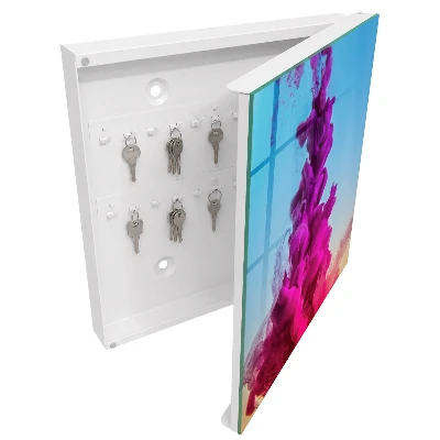 Schlüsselkasten modern Farbenfrohe Dynamik