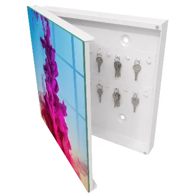 Schlüsselkasten modern Farbenfrohe Dynamik