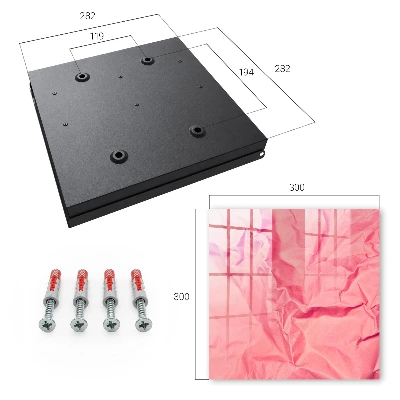 Schlüsselschrank Rosa Textur