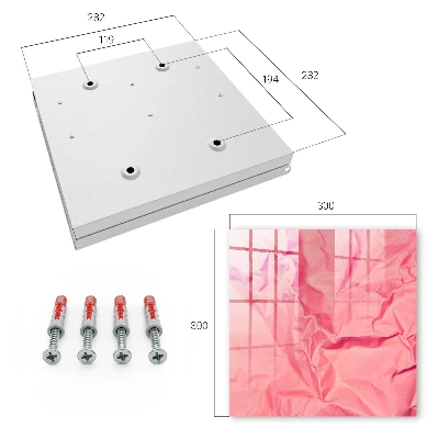 Schlüsselschrank Rosa Textur