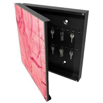 Schlüsselschrank Rosa Textur