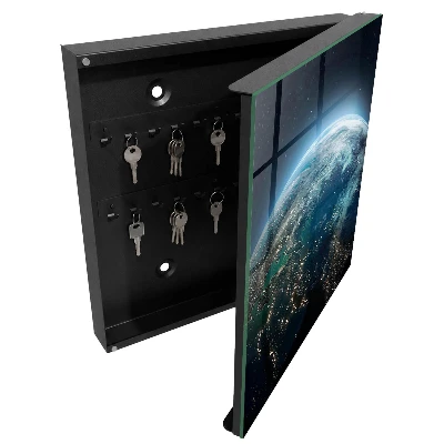 Schlüsselschrank für den Flur Nacht Erde