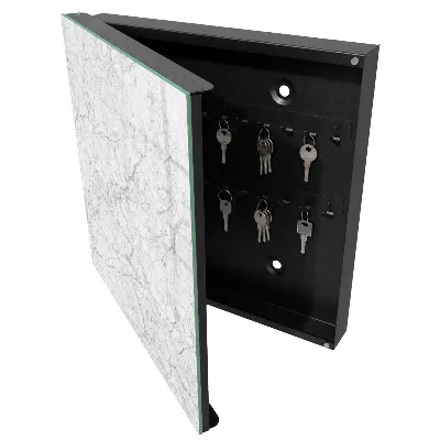 Schlüsselschrank Marmor-Eleganz