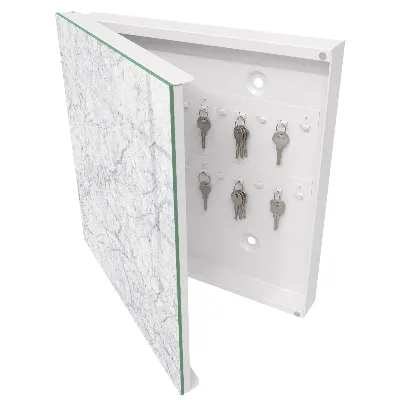 Schlüsselschrank Marmor-Eleganz