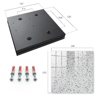 Schlüsselkasten modern Terrazzo-Stil