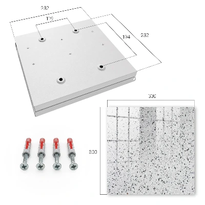 Schlüsselkasten modern Terrazzo-Stil