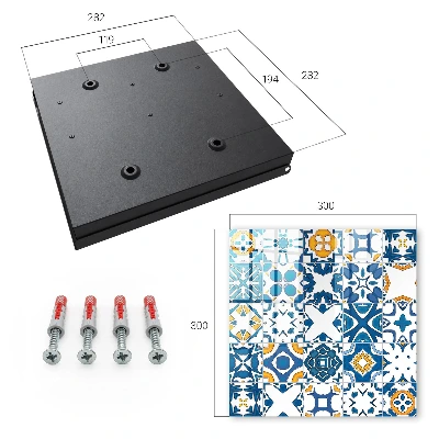 Schlüsselschrank Geometrische Muster