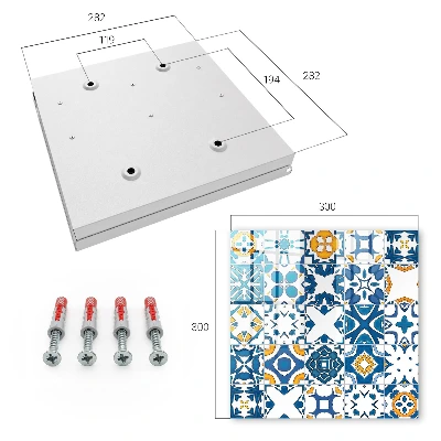 Schlüsselschrank Geometrische Muster