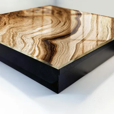 Schlüsselschrank für den Flur Wellen aus Holz