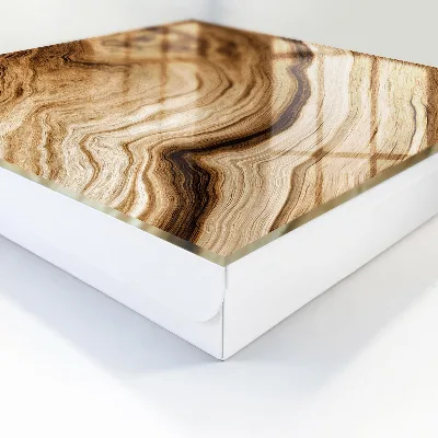 Schlüsselschrank für den Flur Wellen aus Holz