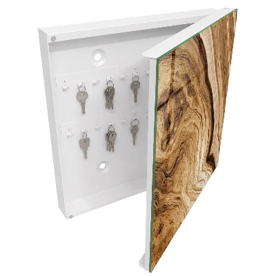 Schlüsselschrank für den Flur Wellen aus Holz