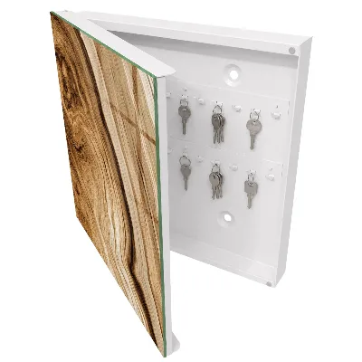 Schlüsselschrank für den Flur Wellen aus Holz